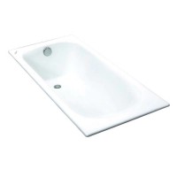 Small Simple Style Rectangular drop-in Bathtub