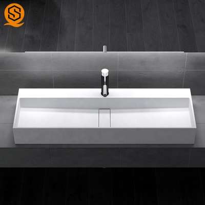 Top quality hotel furniture solid surface wash hand basin sink bowls for sale