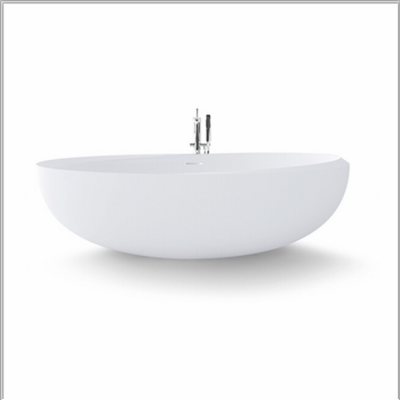 Long service life Solid surface bathtub Artificial Basin of acrylic for hotel and home