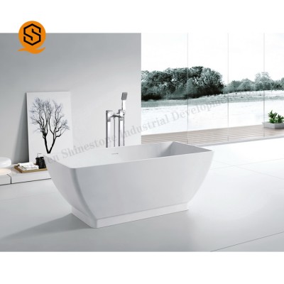 Unique bathtubs acrylic stone bath tub hotel free standing bathtub