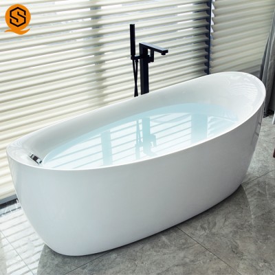 Modern ceasars stone American solid surface stone big bathtub